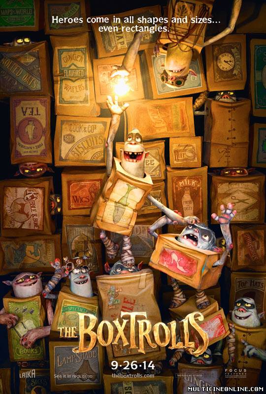 Ver The Boxtrolls / Los Boxtrolls (2014) Online Gratis