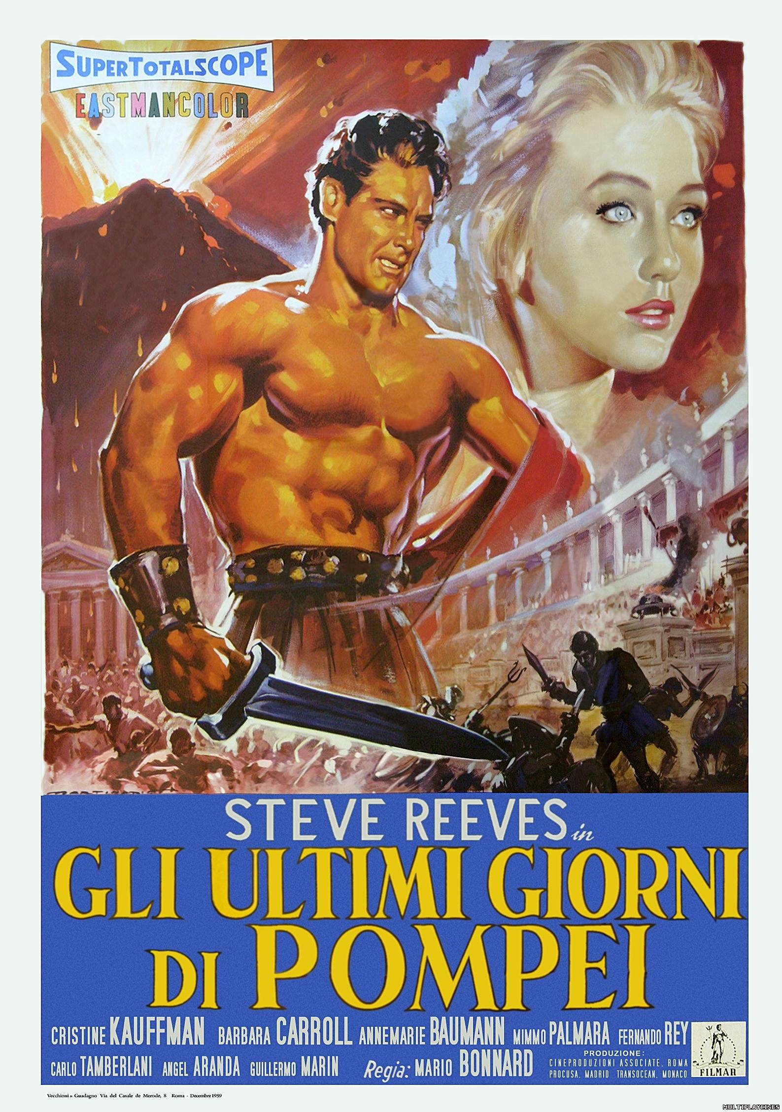 Ver Los últimos días de Pompeya (1959) Online Gratis