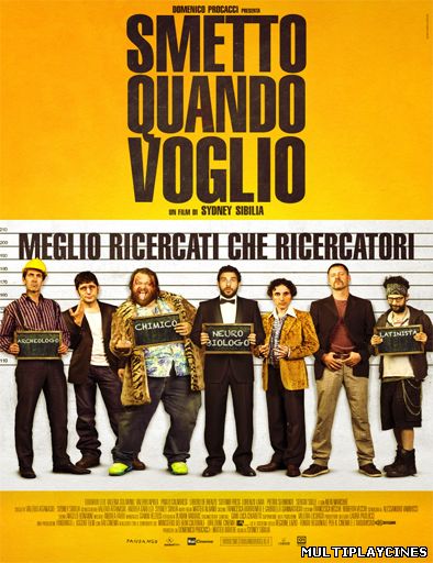 Ver Smetto quando voglio (2014) Online Gratis