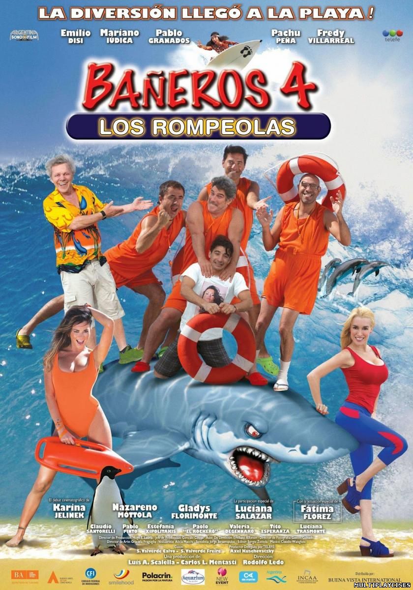 Ver Bañeros 4: Los rompeolas (2014) Online Gratis