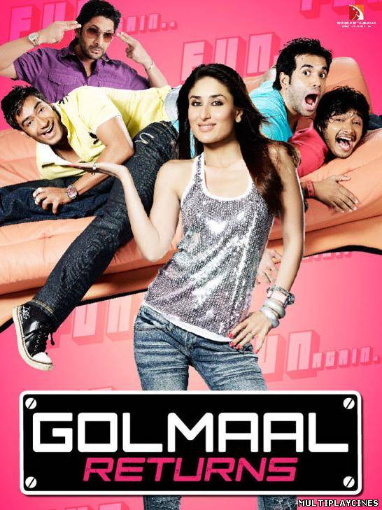 Ver Golmaal Returns (2008) Online Gratis